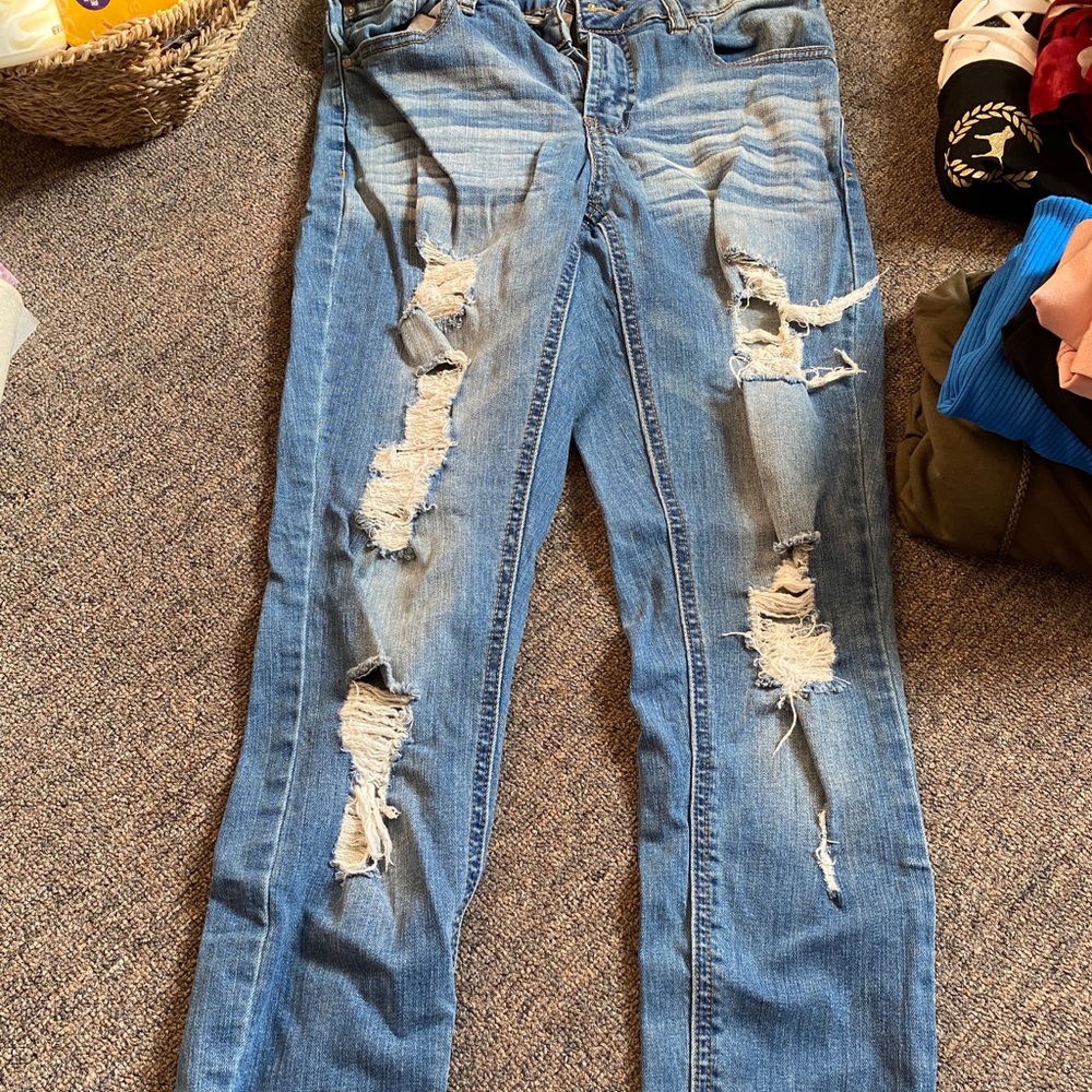Ripped jeans